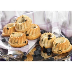 Lurch Weihnachtsbäckerei|Weihnachtsbäckerei|Minigugelhupf Pastel Mix Flexi Form 6er Set