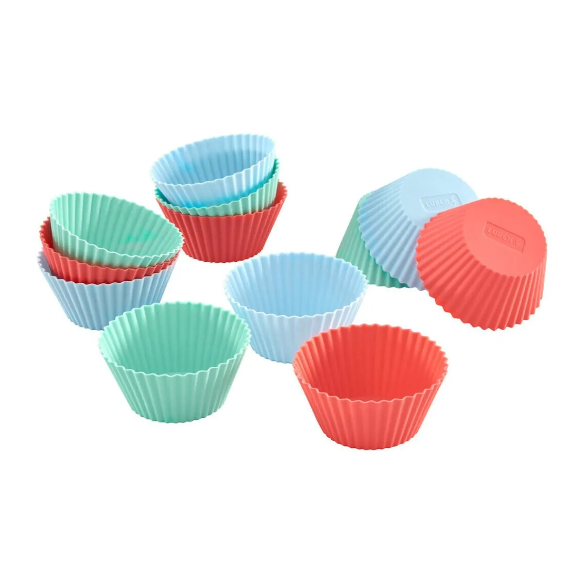 Muffinförmchen 12 Stück FlexiForm Muffinliner mehrfarbig<Lurch Clearance