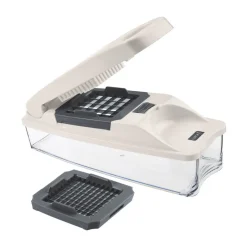 Würfel-/Stifteschneider 3-tlg. steingrau/weiß<Lurch Outlet