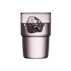 Lyngby Glas Gläser Set|Trinkglas 2er-Set Torino pink