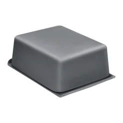 Magu Butterdosen|Butterdose 2-tlg. Natur-Design schiefer