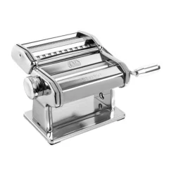 Marcato Kochwelt Entdecken|20 Jahre Tischwelt|Nudelmaschine Atlas 150 21x20x16 cm Design silber