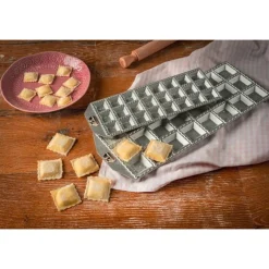 Marcato Kochwelt Entdecken|Ravioli Form rund für 12 Stück Durchmesser 55 mm