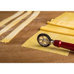 Teigrädchen Pastawheel 15 cm rot<Marcato Discount