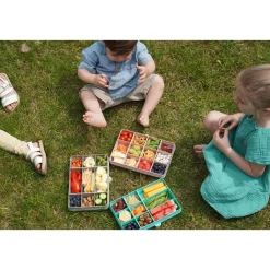 Melii Brotdosen|Snackle Box 1,37 l grau