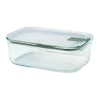 Mepal Brotdosen|Glas Frischhaltedose 1,0 l EasyClip Nordic Sage