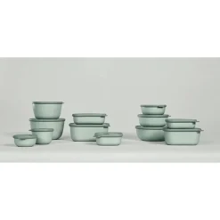 Mepal Brotdosen|Multi Bowl cirqula 3000ml rechtig flach nordic white