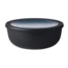 Mepal Vorratsdosen|Multi Bowl cirqula 2250ml flach nordic black