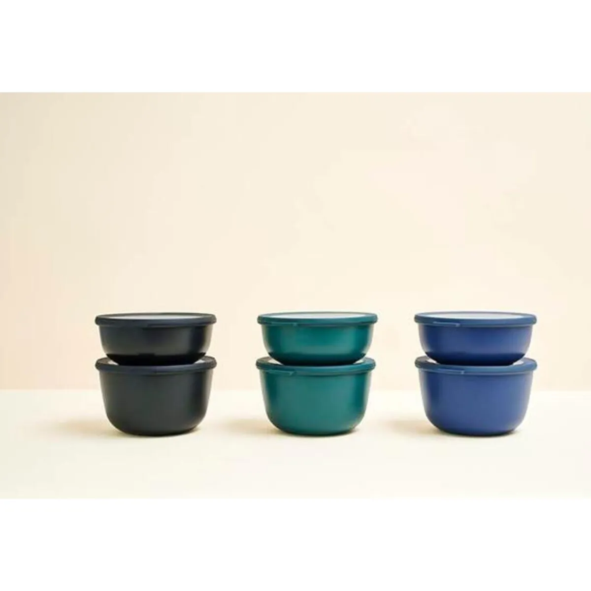 Starter Set Cirqula hoch Multibowl 3tlg. nordic black<Mepal Sale