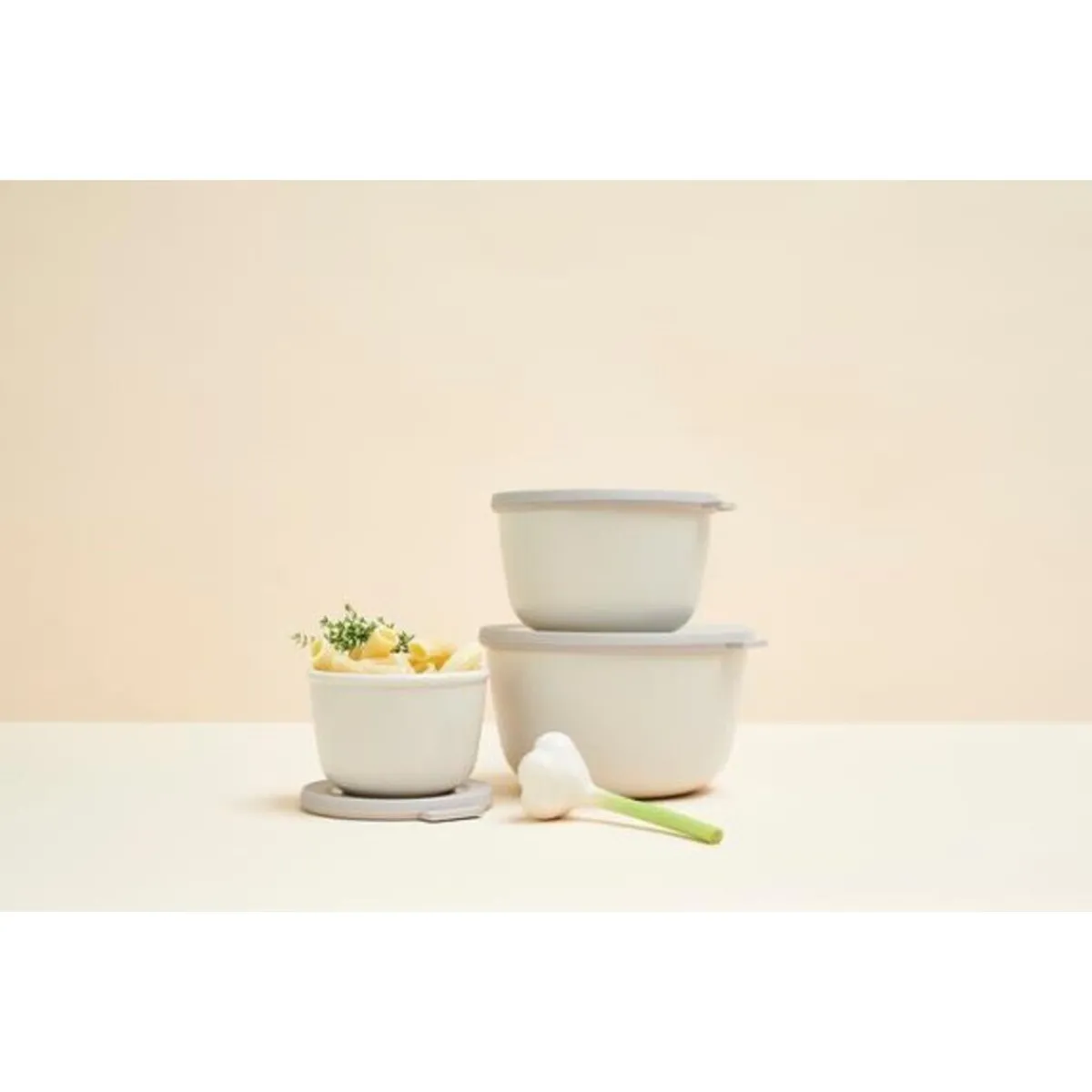 Starter Set Cirqula hoch Multibowl 3tlg. nordic white<Mepal Outlet