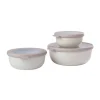 Mepal Vorratsdosen|Meal Prep|Starter-Set Multibowl 3-tlg. Cirqula Nordic White
