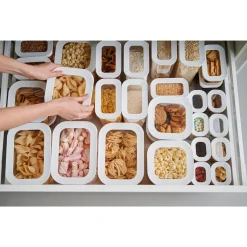 Mepal Vorratsdosen|Vorratsdose Mini 0,175 l Modula Schwarz