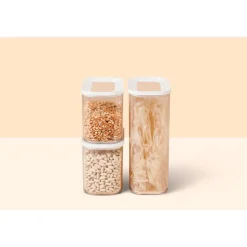 Mepal Vorratsdosen|Vorratsdose Starter-Set 3-tlg. Modula weiß