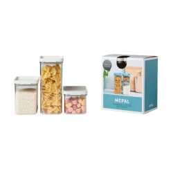 Mepal Bestseller|Halloween|Vorratsdosen Set Omnia 3tlg. nordic white