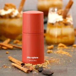 Microplane Messer & Co. Entdecken|Kräuter & Gewürze|Gewürzmühle 2in1 12 cm Speciality Lipstick Pink