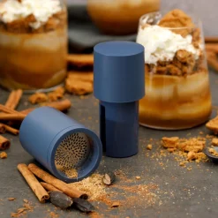 Microplane Kräuter & Gewürze|Messer & Co. Entdecken|Gewürzmühle 2in1 12 cm Speciality Denim Blue