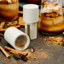 Microplane Messer & Co. Entdecken|Kräuter & Gewürze|Gewürzmühle 2in1 12 cm Speciality Cashmere Beige