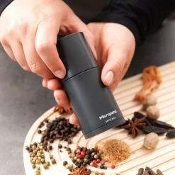 Gewürzmühle 2in1 12 cm Speciality Dark Grey<Microplane New