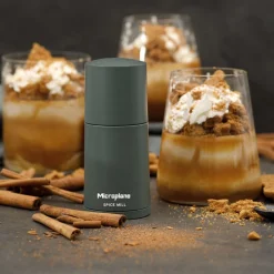 Gewürzmühle 2in1 12 cm Speciality Dark Grey<Microplane New