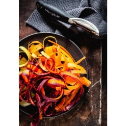 Microplane Fermentieren|Bestseller|Profi-Schäler 18 cm Speciality schwarz