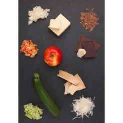 Reibe grob 31 cm Gourmet schwarz<Microplane Hot