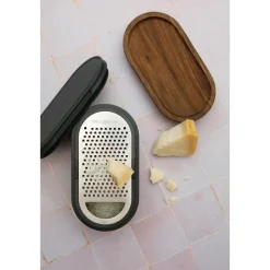 Reibe mit Auffangbehälter 3-tlg. Speciality Anthrazit<Microplane