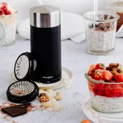 Microplane Weihnachtsmenü|Universalmühle 3in1 18 cm schwarz