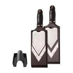 V-Hobel mit Julienneklingen-Einsatz 36 cm Speciality schwarz<Microplane Clearance