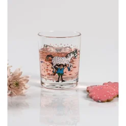 Muurla Weihnachten|Trinkglas 0,2 l Pippi and the horse