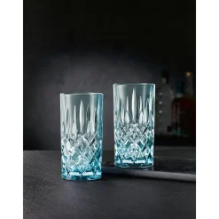 Nachtmann Longdrinkgläser|Longdrinkglas 2er-Set Noblesse Aqua