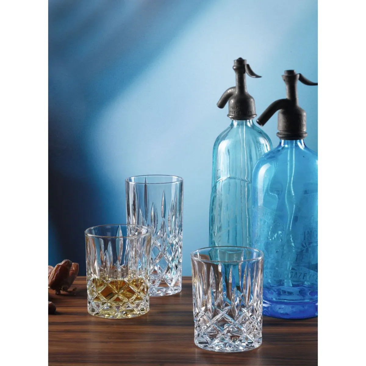 Nachtmann Weihnachten|Silvesterparty|Whiskybecher 12er-Set Noblesse klar