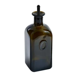 Olipac Kräuter & Gewürze|Messer & Co. Entdecken|Ölkännchen Moresca 21 cm Verdetrusco-Gunmetal Edition grün