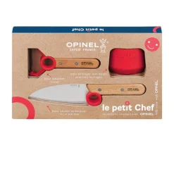 Kinderküchen-Set 3-tlg. Le Petit Chef rot<Opinel Outlet