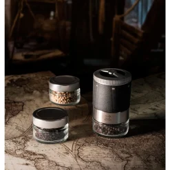 Geschenkset Pfefferbar 8-tlg. Maestro u’Select graphit<Peugeot Hot