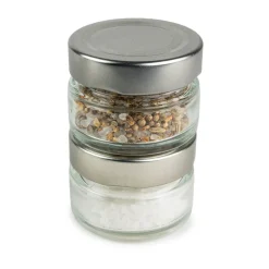 Geschenkset Salzbar 8-tlg. Maestro u’Select hellgrau<Peugeot Clearance