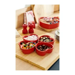 Peugeot Backformen|Kochwelt Entdecken|Keramikform Herz 2er-Set For You rot