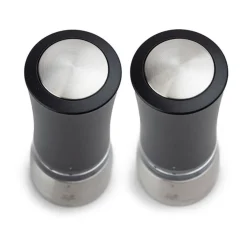 Peugeot Messer & Co. Entdecken|Kräuter & Gewürze|Pfeffer- und Salzmühle 16 cm Daman Elektrisch Duo u‘Select schwarz