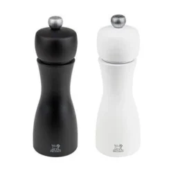 Pfeffer- und Salzmühle 15 cm Tahiti Duo schwarz/weiß<Peugeot Best