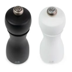 Pfeffer- und Salzmühle 15 cm Tahiti Duo schwarz/weiß<Peugeot Best