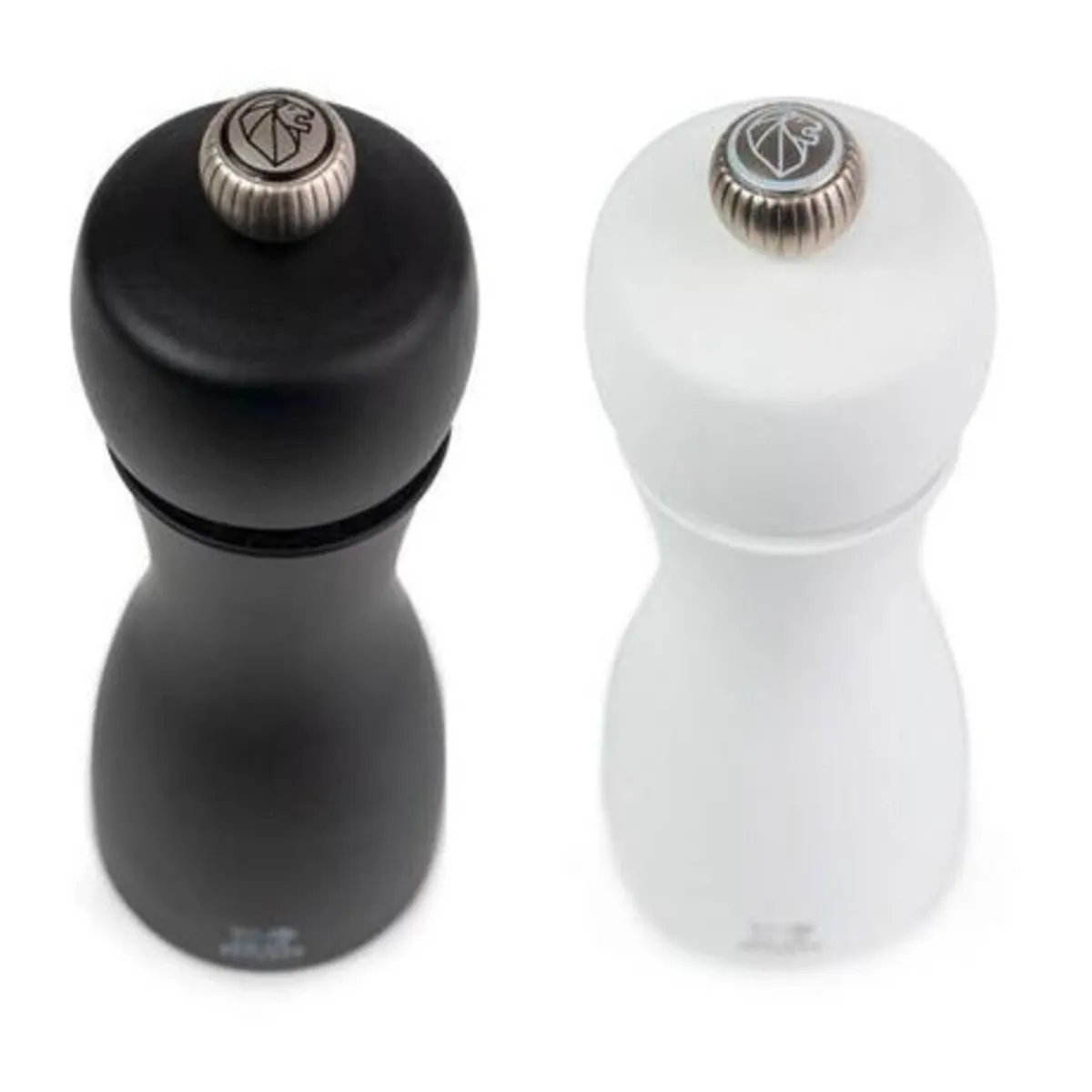 Peugeot Salat Zubehör|Weihnachten|Pfeffer- und Salzmühle 20 cm Tahiti Duo schwarz/weiß