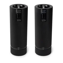 Peugeot Kräuter & Gewürze|Messer & Co. Entdecken|Pfeffer- und Salzmühle 15 cm Line Duo u‘Select Night Electric