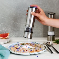 Peugeot Messer & Co. Entdecken|Kräuter & Gewürze|Pfeffermühle 20 cm Elis Sense Elektrisch u'Select edelstahl