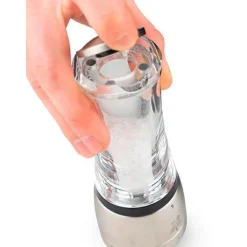 Salzmühle 21 cm Daman u‘Select Edelstahl/Acryl<Peugeot Sale