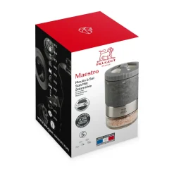 Peugeot Kräuter & Gewürze|Messer & Co. Entdecken|Salzmühle 11 cm Maestro u’Select hellgrau