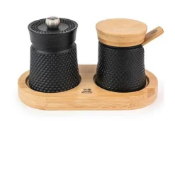 Tempel der Gewürze 3-tlg. Bali schwarz<Peugeot Clearance