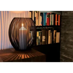 Windlicht 26 cm Louisiana anthrazit<Philippi Discount