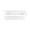 Pillivuyt Backformen|Kochwelt Entdecken|Lasagneform rechteckig weiss 29x24cm
