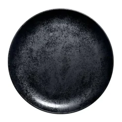Teller flach 27 cm Fusion Karbon Schwarz<RAK Sale