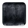 Teller quadr. 15x15cm H.1,7cm Fusion Karbon schwarz<RAK Discount
