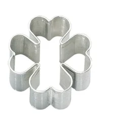 Ausstecher Edelstahl Kleeblatt 6cm<RBV Birkmann